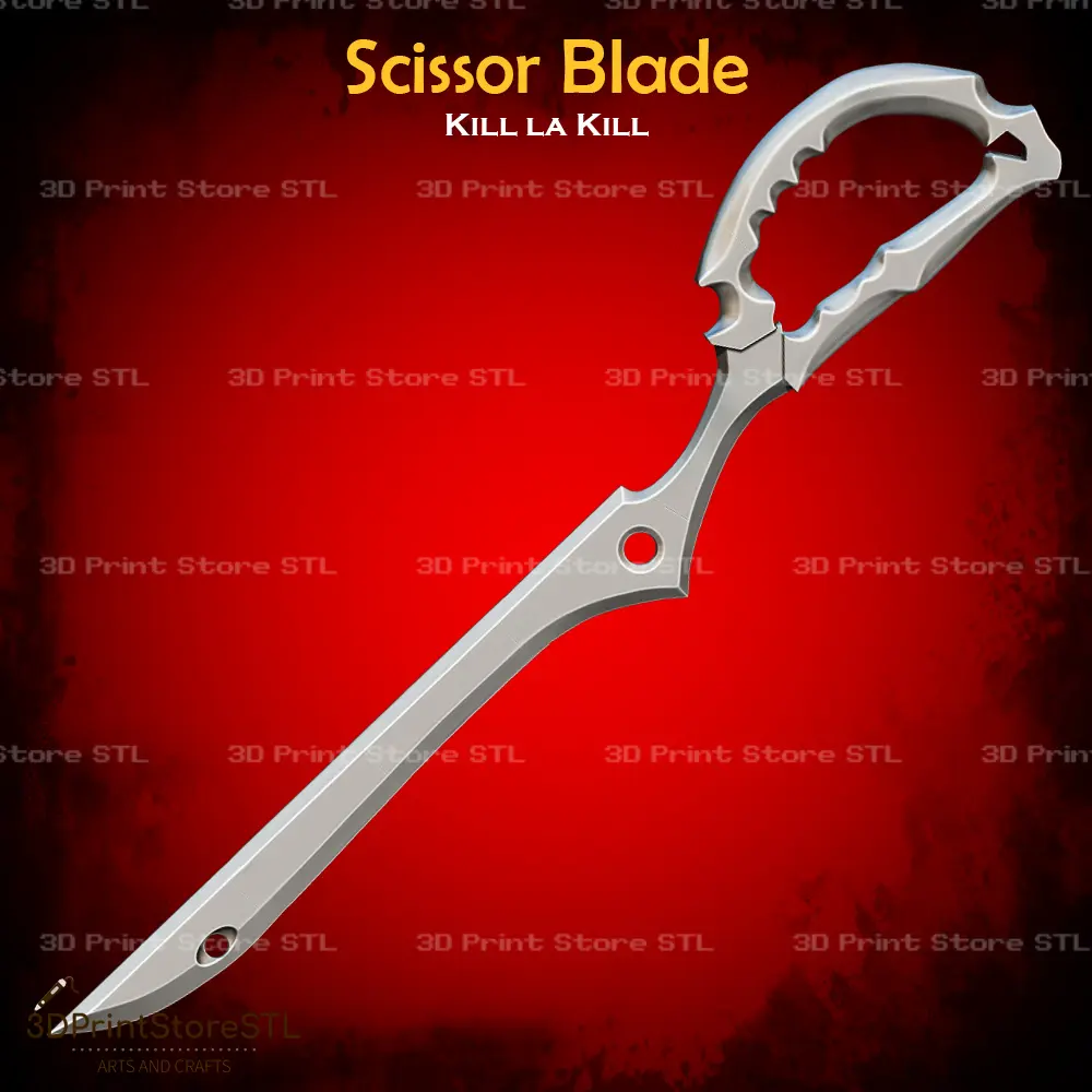 Tijera Blade Cosplay Kill la Kill - Archivo STL