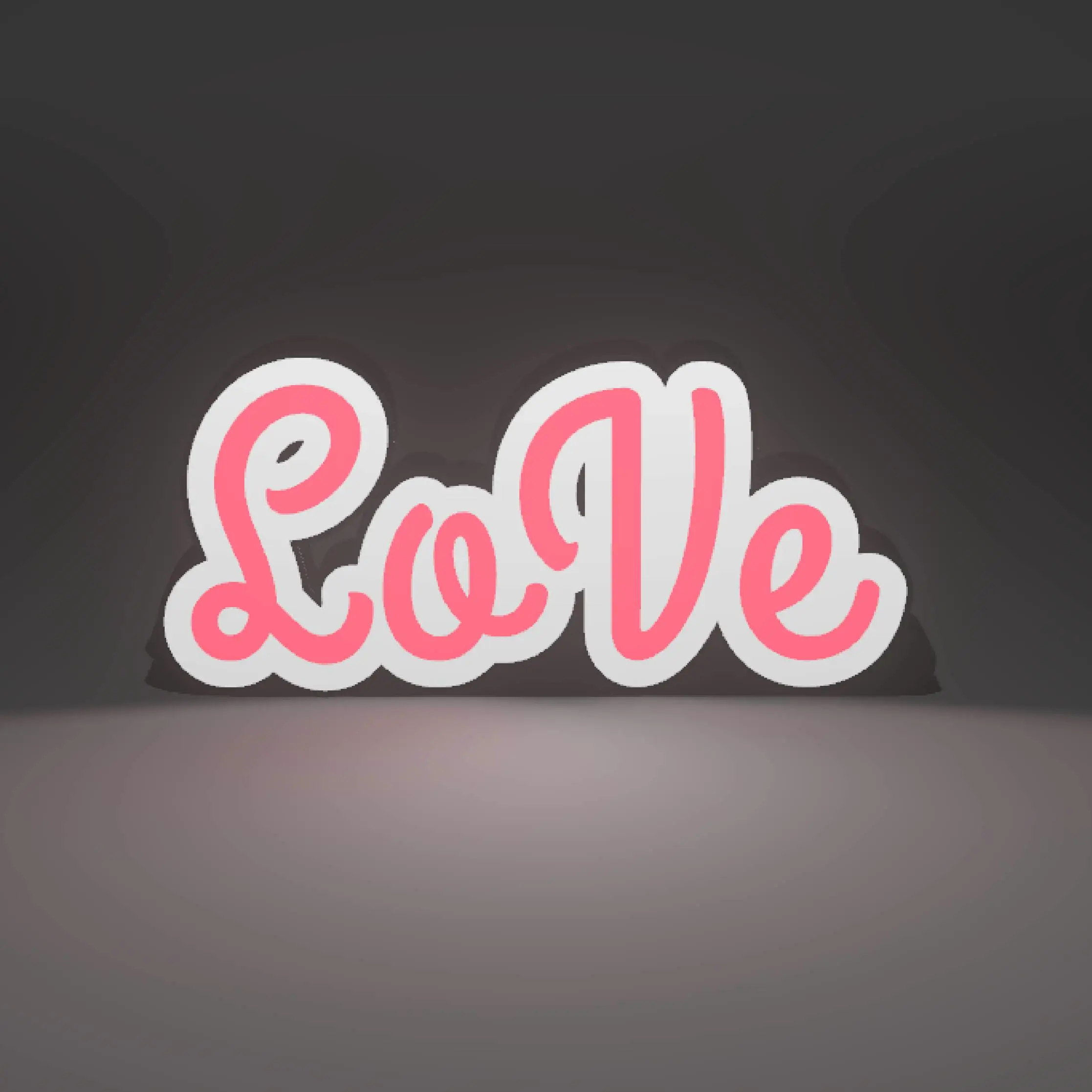 ValentinesDay Lightbox "LOVE"