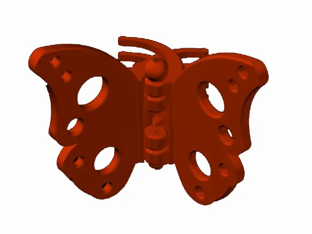 Butterfly Hair Clip