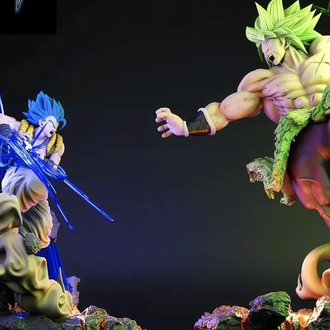 Fusion vs Berserker 3D Print STL – Full Diorama | MstudioTB