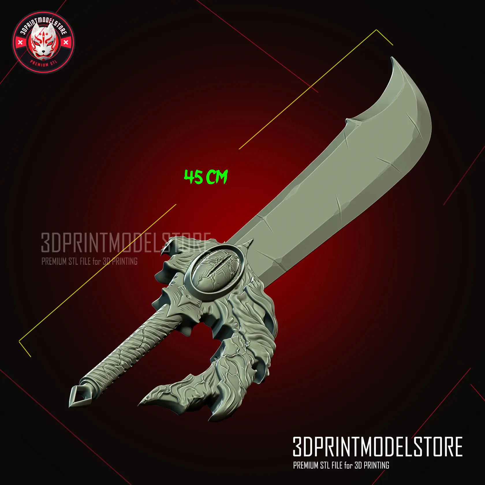 Solo Leveling Dagger Weapon Cosplay - Demon King Knife