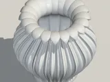 vase Spiral STL Version:- 0.16 Volume:-61.9 
Surface:- 2215-4