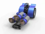 Pulling tractor with 3 jet engines Scale 1:25-2
