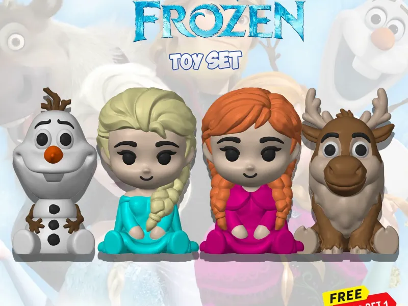 Offer Buy 3 Models, Get 1 FREE! - Frozen