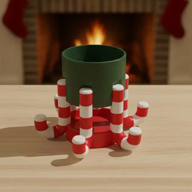 Candy Cane Planter