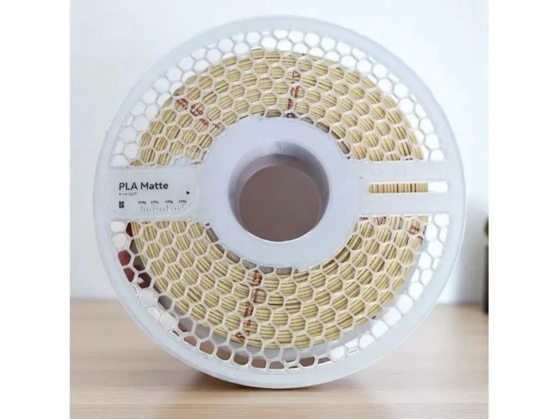 Reusable spool for filament