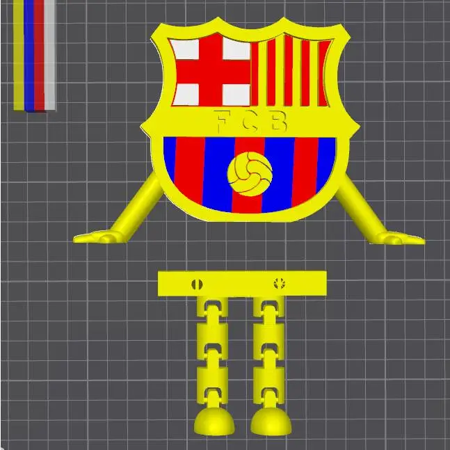 Barca club seating on top of the table