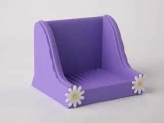 Lavender Daisy Soap & Sponge Holder
