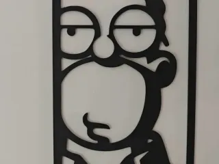 D'Oh! en Silueta – Arte Mural