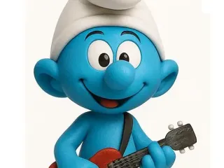 SMURFS - Musician Smurf