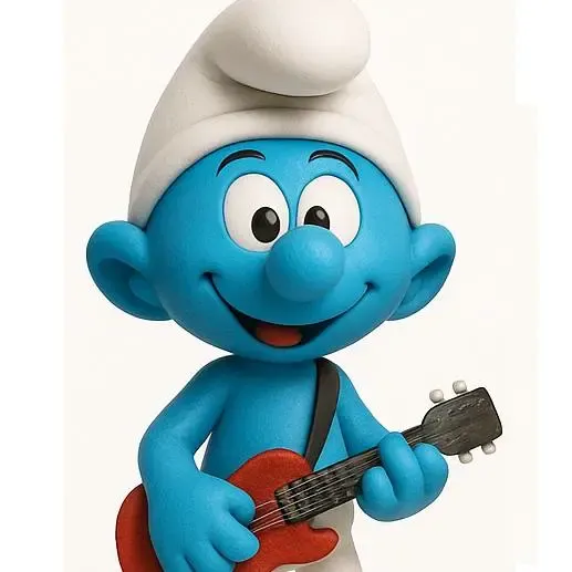 SMURFS - Musician Smurf