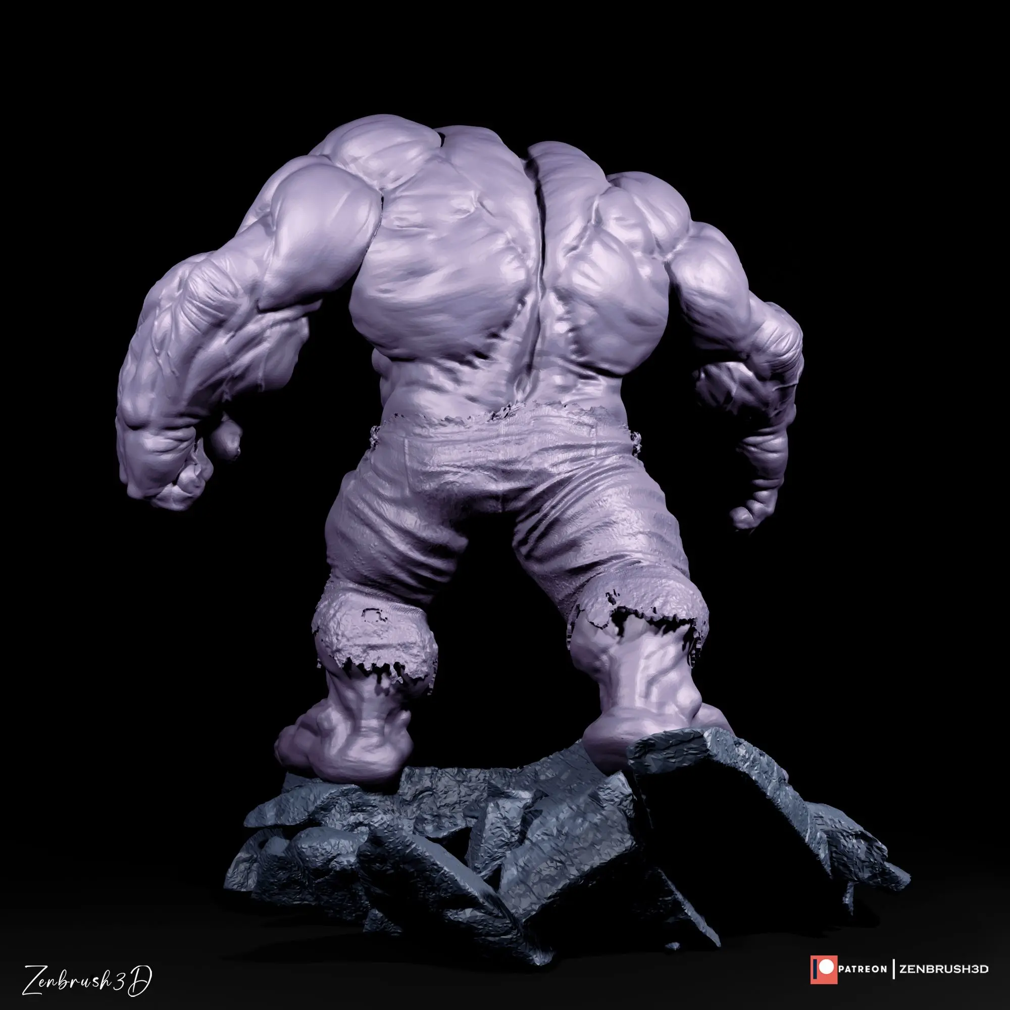 Der Unglaubliche Hulk - Hulk Yoda 3D PRINTING