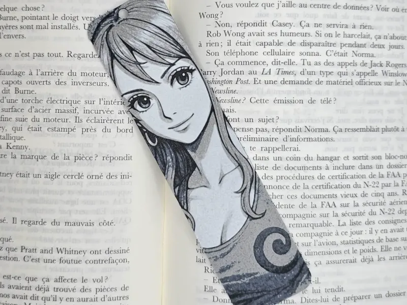 Bookmark Portait Nami One piece