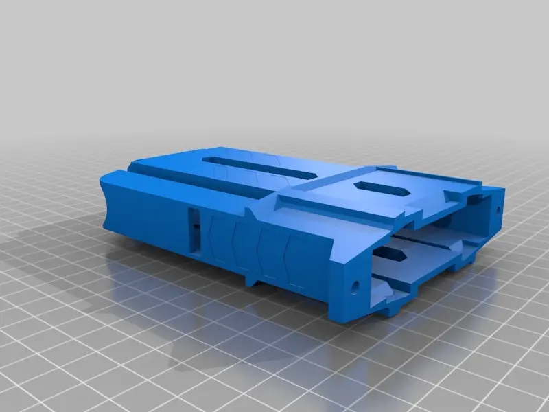 Nerf Magazin mit 3D gedruckter Feder