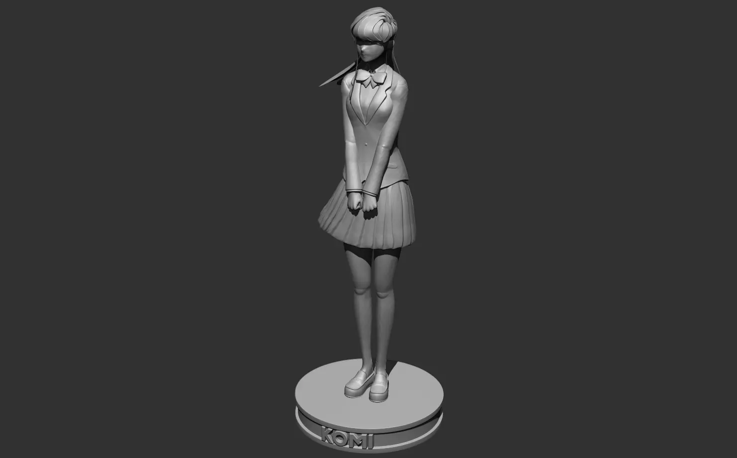 Komi san - komi can't communicate 3D print model