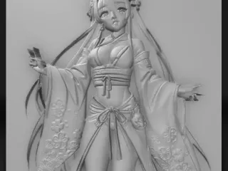 Japanese anime woman2