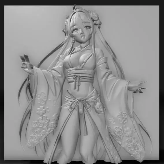 Japanese anime woman2