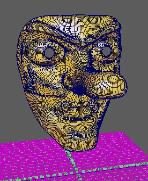 Tengu Spirit Mask – Stylized Decorative Model