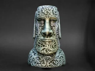 Moai Head