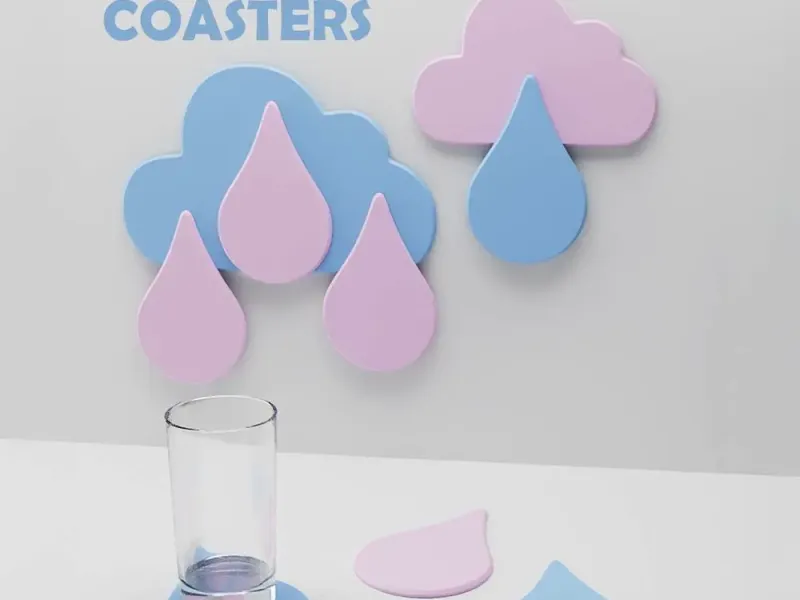 Posavasos para fiesta de bebé