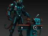 Cyborg at the machine-1