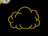 Simple Cloud Symbol - 2D Art-0