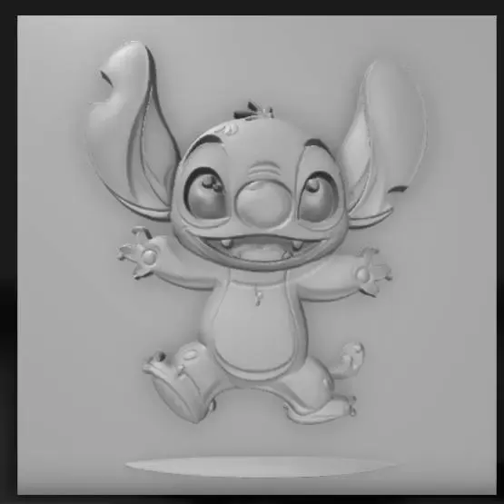 stitch cartoon, 2