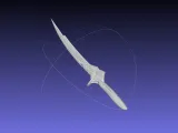 Alita Battle Angel Damaskus Sword Movie Version Assembly-0