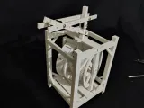 working medieval mechanical crane-3