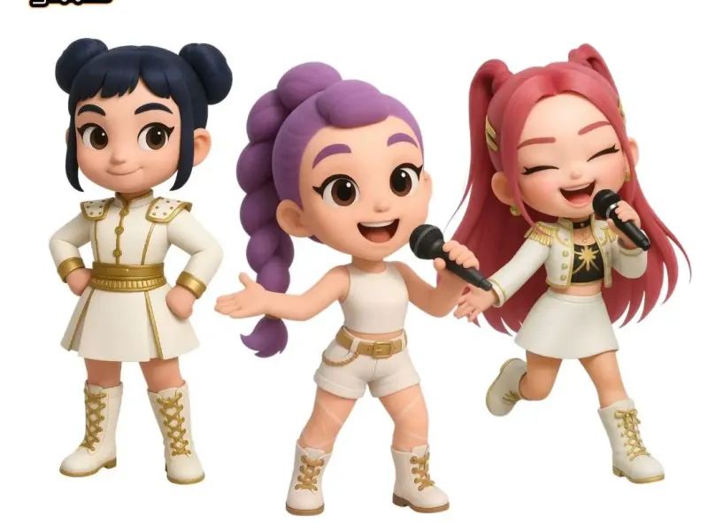 Rumi, Zoey Mira Chibi-Version K-Pop-Dämonenjäger