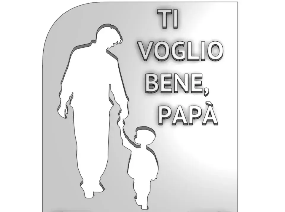 Trofeul "Cel mai bun tată" - în șapte limbi