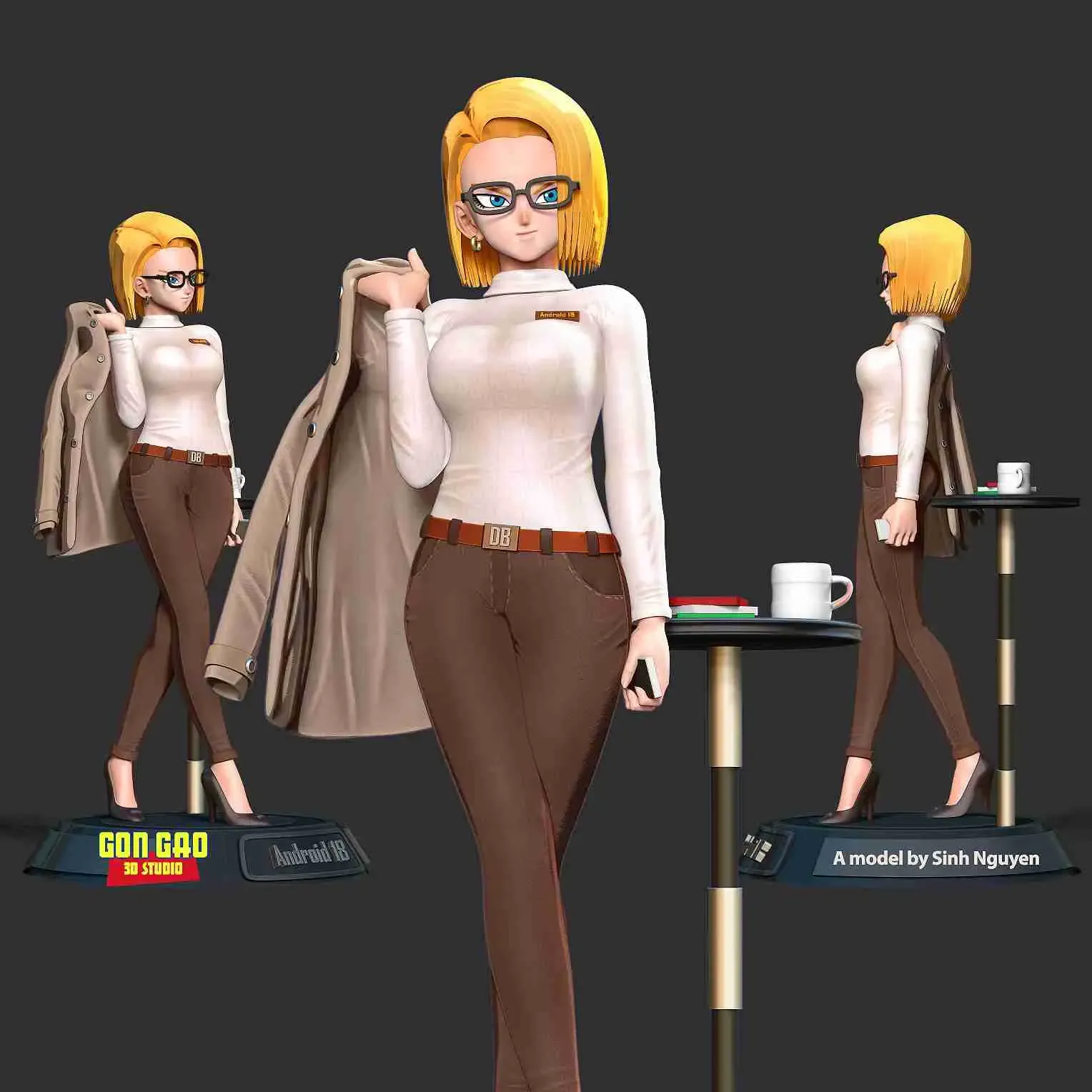 Android 18 - Office Girl