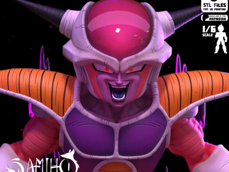 Samiho Studios - Freeza 1st Form: STLs ready for printing