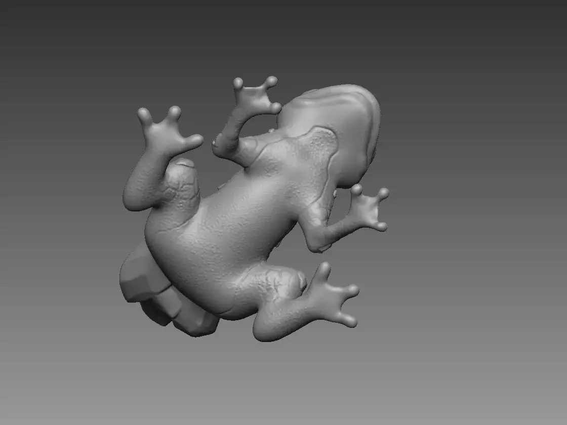 3D Printer Files | 3MF File | Tree Frog Crystal Back | Creality Cloud