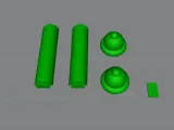 Scroll Holder with Leaf Village Closure-0