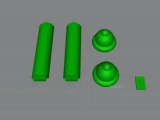 Scroll Holder with Leaf Village Closure