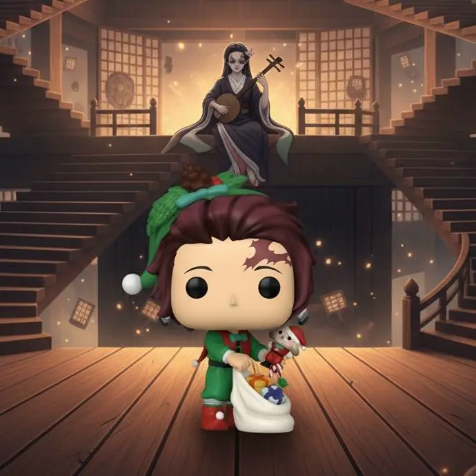 Funko of Tanjiro Kamado 5 from Demon Slayer/Kimetsu No Yaiba