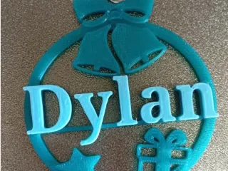 Dylan ornament Christmas