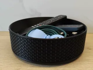 Catchall ball - geometric pattern