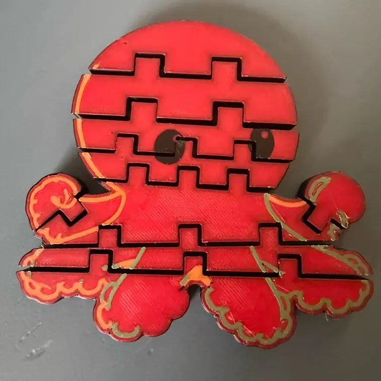 Flexi multicolor octopus