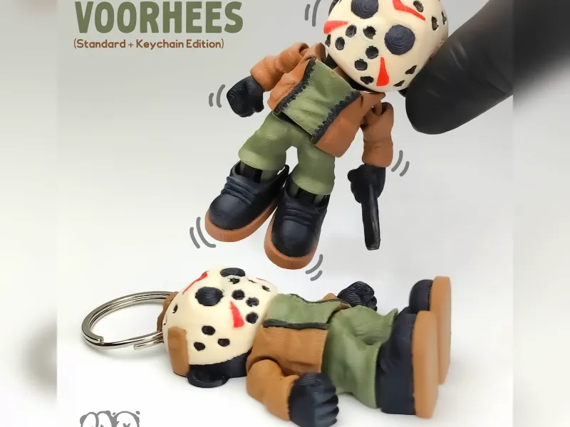 Jason Voorhees- Chibi Flexi Model