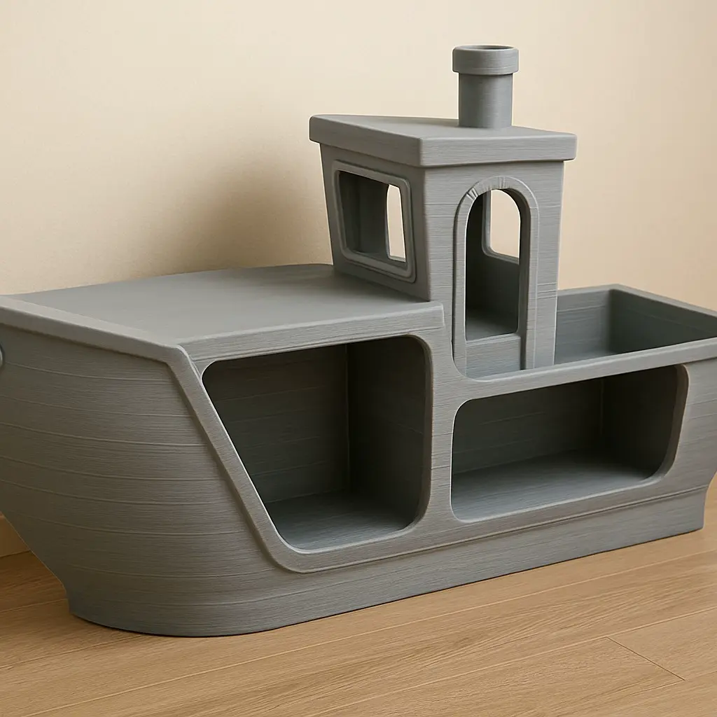 Benchy storage ship