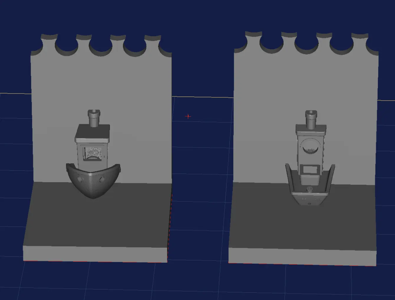 Подставка для книг Benchy