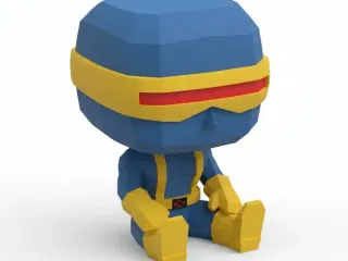 Cyclops Chibi Figure 👁️‍🗨️🦸‍♂️