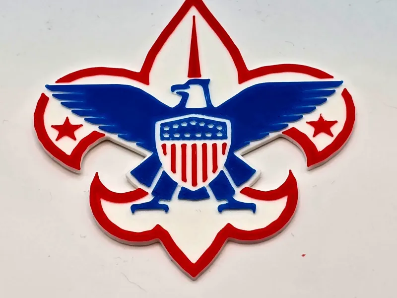 Logo dei Boy Scouts of America (3 Colori)