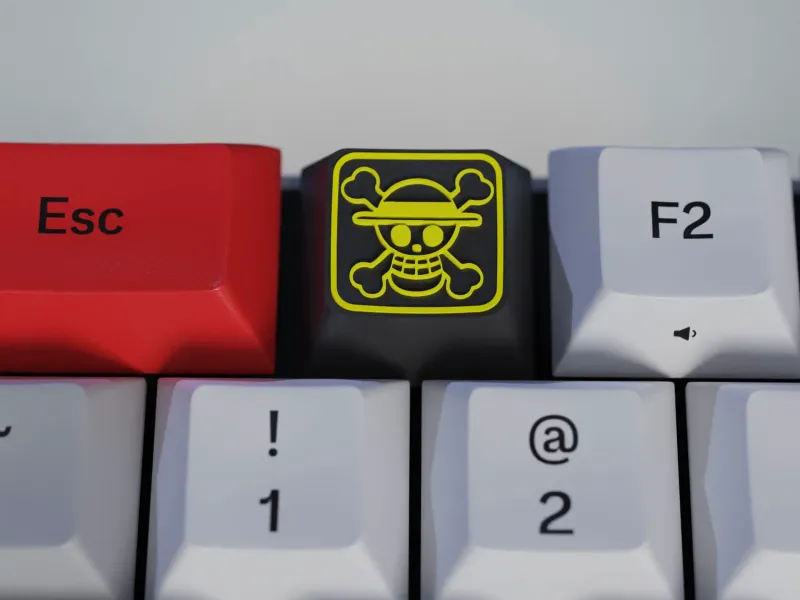 Straw Hats Pirate Logo Keycap –   (XDA/DSA Compatible)