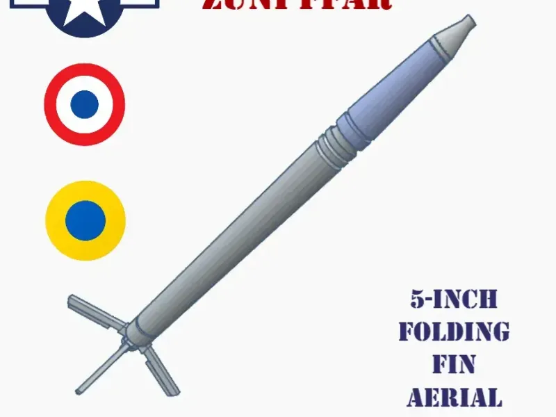 Razzo Aereo Zuni da 5 Pollici ad Alette Pieghevoli (FFAR)