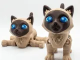Siamese Cat - Articulated Multicolor-1