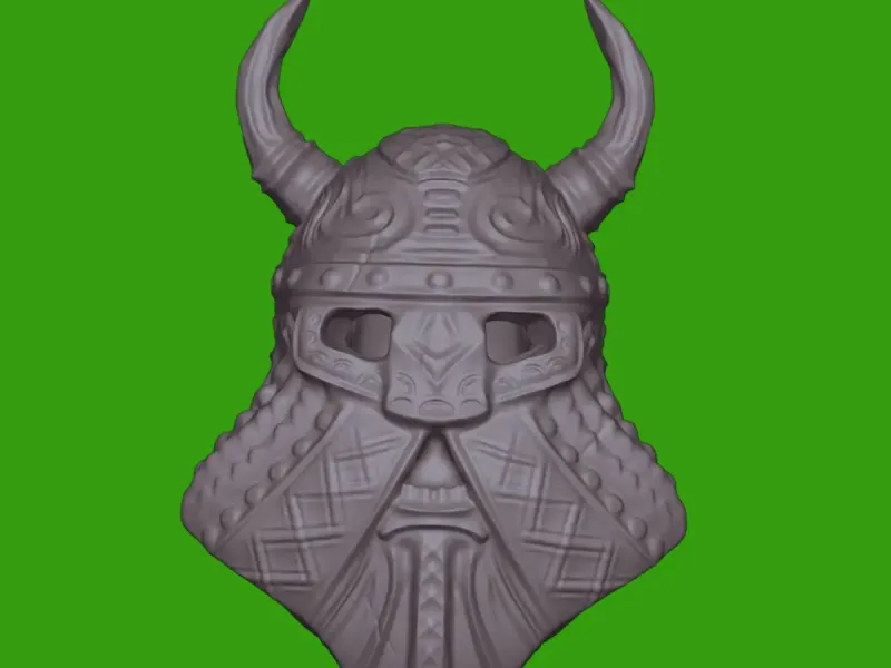 Dwarf Helmet – Fantasy Armor 3D Printable Model
