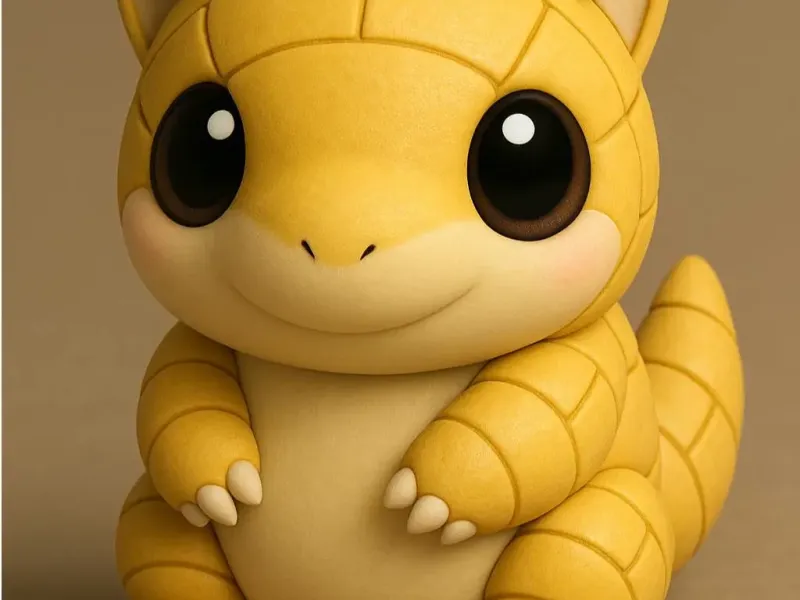 Sandshrew Pokemon Chibi
